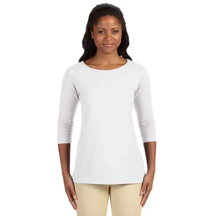 Devon & Jones Perfect Fit Ladies' Ballet Bracelet-Length Knit Top