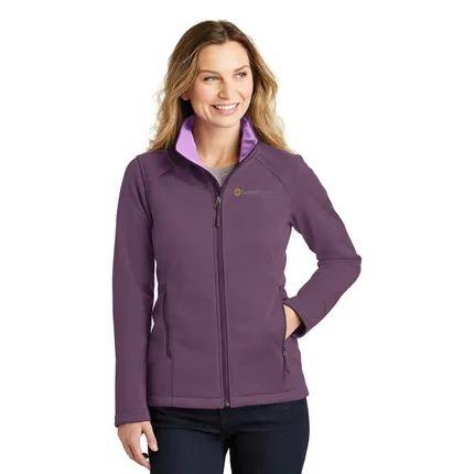 The North Face Ladies Ridgeline Soft Shell Jacket - Dark/All