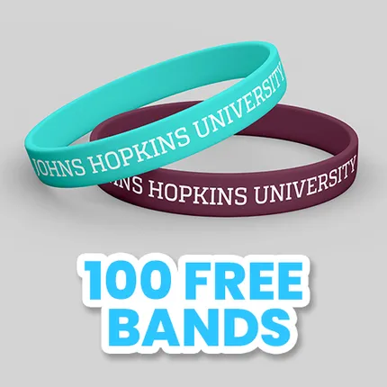 Printed 1/2 inch Wristband-A