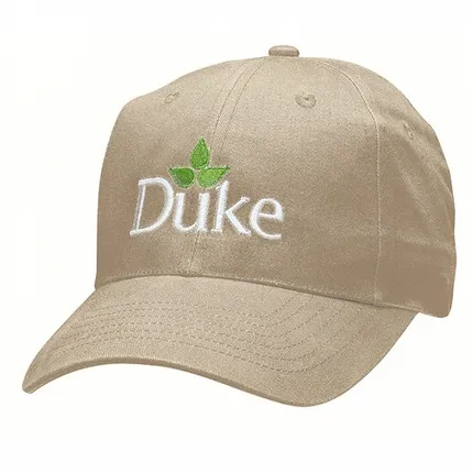 6-Panel Brushed Twill Cap