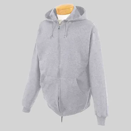 Jerzees 8 oz 50/50 Nublend Full Zip Hood - Light/Heather