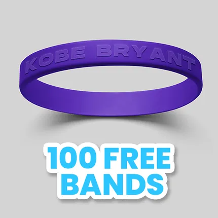 Custom Embossed Wristbands      