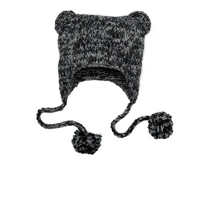 District Hand Knit Cat-Eared Beanie