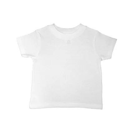 Rabbit Skins Toddler Short Sleeve Tee - White/Neutral
