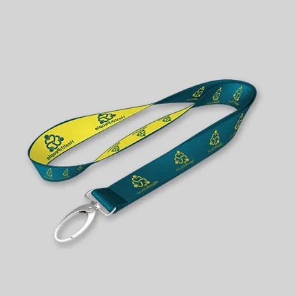 3/4 inch Woven Lanyard-A