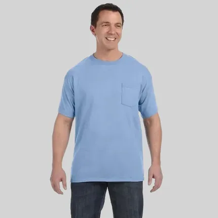 Hanes 6 oz. Tagless T-Shirt with Pocket - Dark/Colors