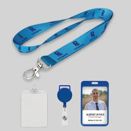 Custom Nylon Lanyards-B