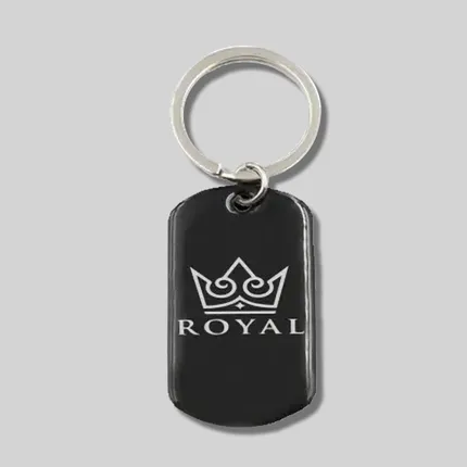 Custom Offset Printing Metal Keychain