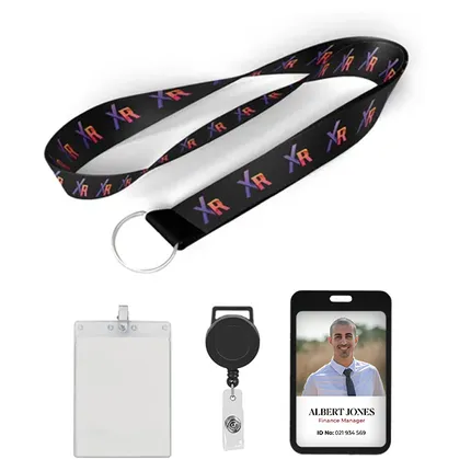 Custom Full Color Heat Transfer Lanyards-B