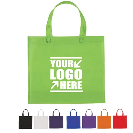  Custom Heat Seal Non-Woven Shopping Tote Bag 