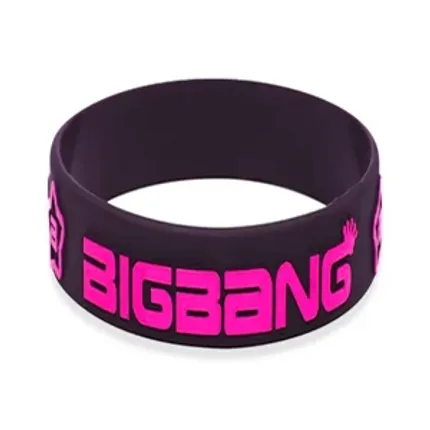 1 inch Embossed Printed Wristband-H       