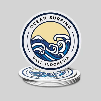 Custom Round Pulpboard Coaster-PM