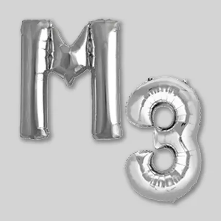 Custom Letter & Number Balloons 32"