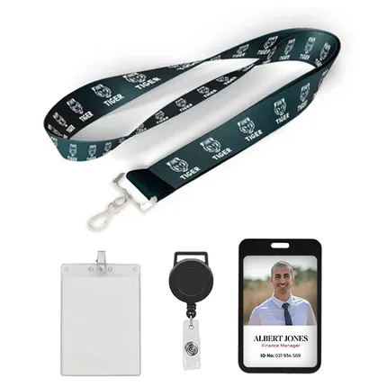 1 inch Polyester Lanyard-B