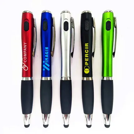 Customized LED Light Multifunctional Stylus 