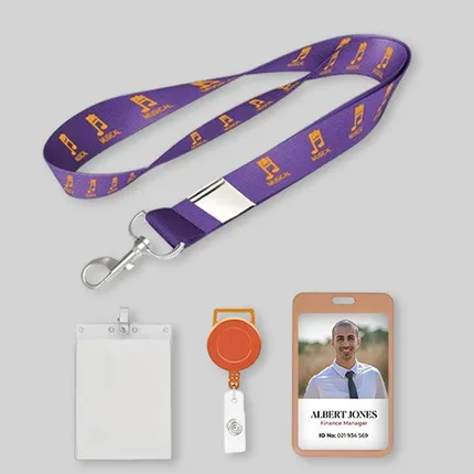 Price Saver Lanyard with Metal Clip-A