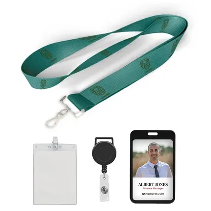5/8 inch Polyester Lanyard-A