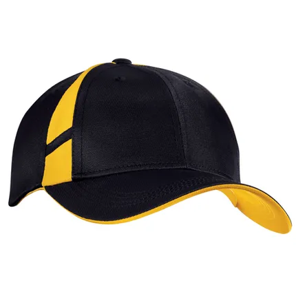 Sport-Tek Dry Zone Mesh Inset Cap - Dark/All