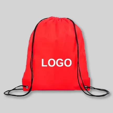 Affordable Polyester Drawstring Backpack - EB-B
