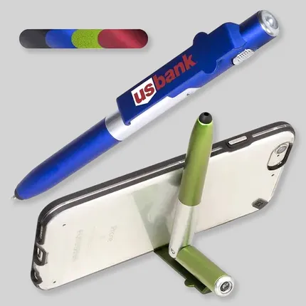 4-in-1 Multi-Purpose Stylus Pen