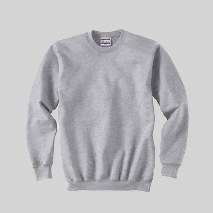 Hanes 90/10 Ultimate Cotton Crew - Light/Heather