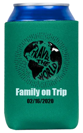 Family Trip Can Coolers 