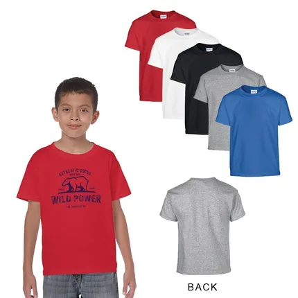 Gildan Heavy Cotton Classic Fit Youth T-Shirt - 5.3 oz. - Colors