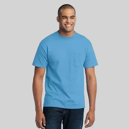 Port & Company Tall Core Blend Pocket Tee - Colors