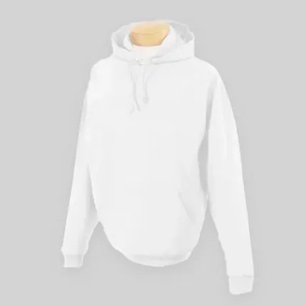 Jerzees 8 oz 50/50 Nublend Hooded Pullover - White/Neutral