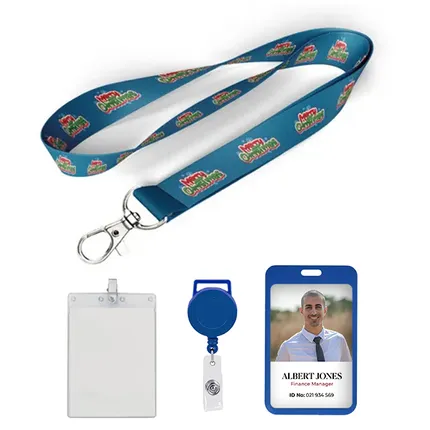 Full Color 3/4 inch Lanyard-A
