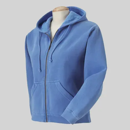 Comfort Colors Women's Garment-Dyed Full-Zip Hoodie - Dark/All