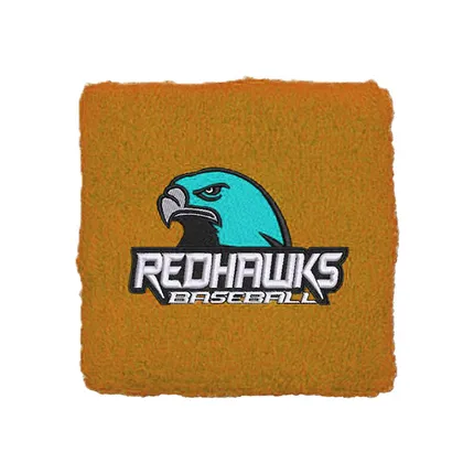 Sweat Wristband with Embroidery  