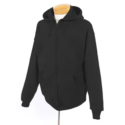 Jerzees 9 oz 50/50 Full Zip Nublend Hooded Sweatshirt - Dark/Color
