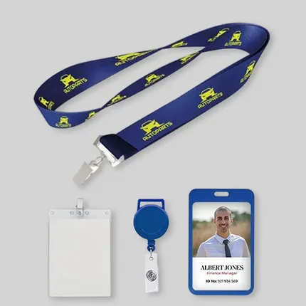 5/8" Lanyards Custom Polyester Material-C