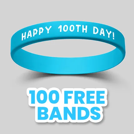 Custom Printed Silicone Wristbands      