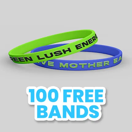 Embossed Printed 1/4 inch    