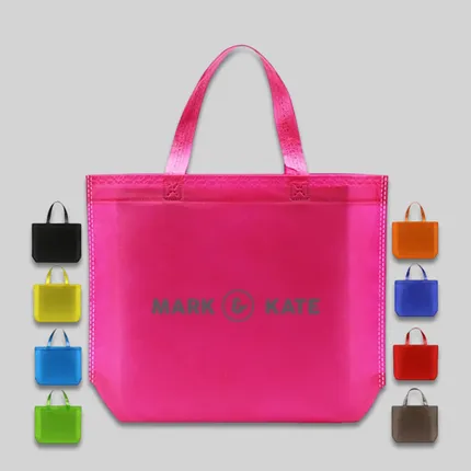  Hot-press Flower Non-woven Tote Bag 