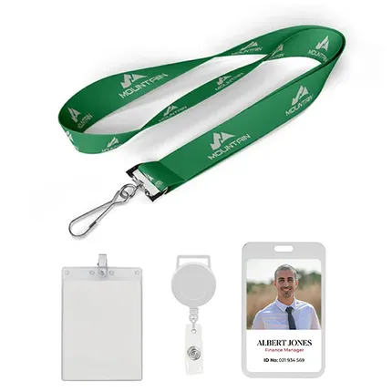 1 inch Price Saver Lanyard with J-Hook