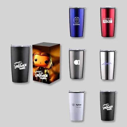 Custom 20 oz Economy Tumbler Gift Box Set