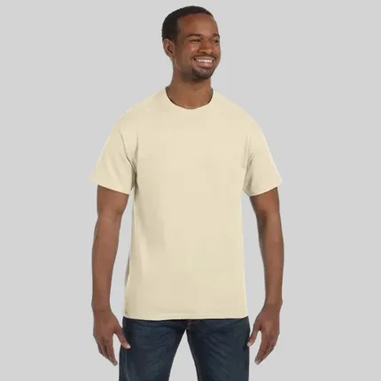 Hanes Authentic Tagless Tee - White/Neutral