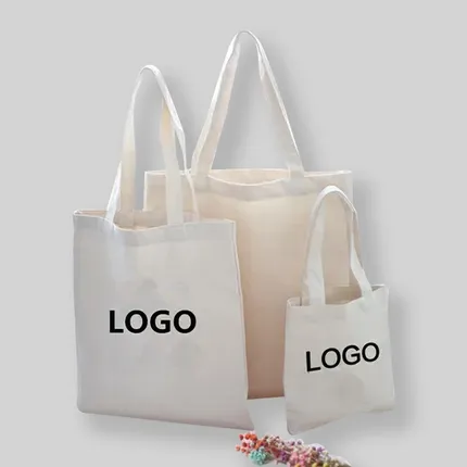 100% Cotton Canvas Tote Bag
