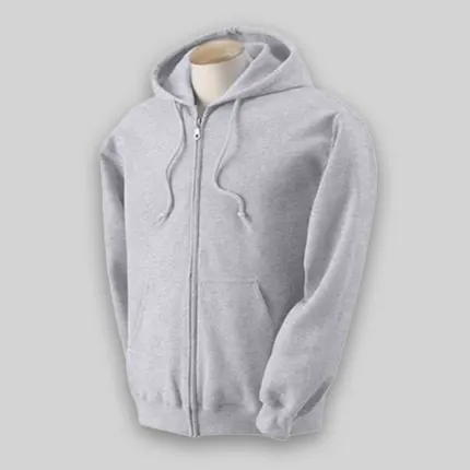 Gildan Heavy Blend Full Zip Hood - Light/Heather