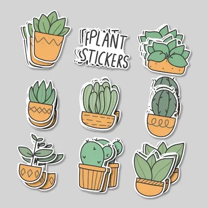 Die cut stickers-5"X5" 