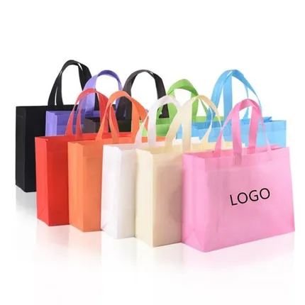  Portable Reusable Non-woven Fabric Shopping Bags 