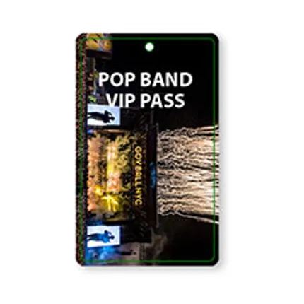 Custom Frosted ID Cards - 3.54" x 5.12"