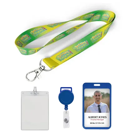 1 inch Full Color Lanyard-B