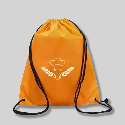 Budget Custom Drawstring Non Woven Tote Bag-BG