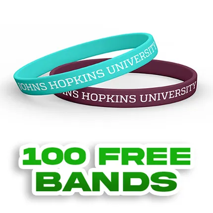 Printed 1/2 inch Wristband-A