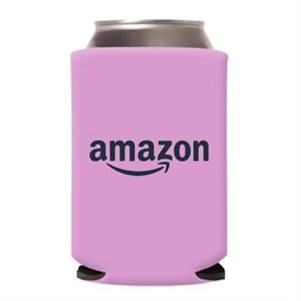 Budget Can Cooler Holder One Color Imprint