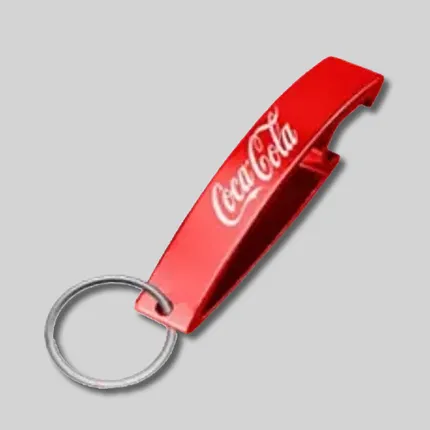 Custom Bottle Opener Metal Keychain - Style B